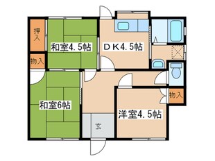 原様長屋の物件間取画像